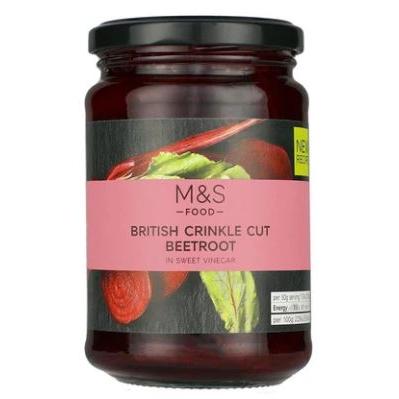 M&S Sweet Crinkle Beetroot