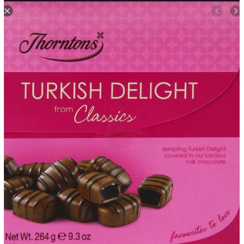 Thorntons Turkish Delight Box 8 x 250g