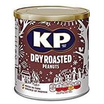 KP Nuts - Tin Dry Roasted Peanuts