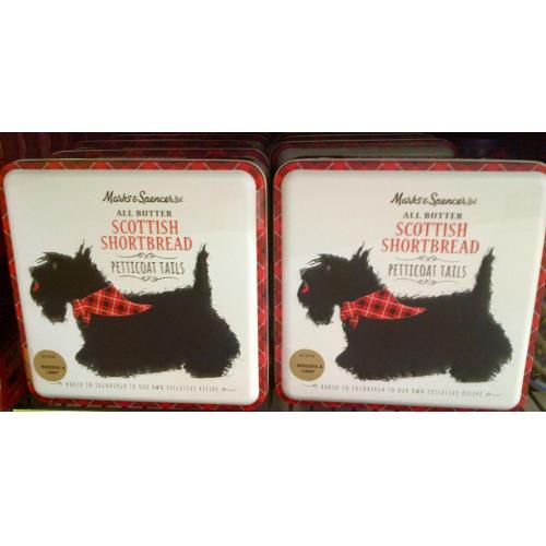 All Butter Scottish Shortbread- Petticoat Tail Tin