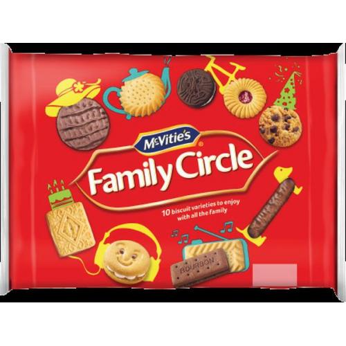 McVities Family Circle Carton