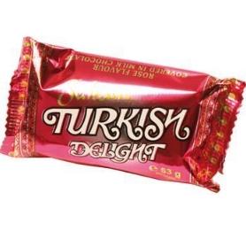 Sultans Milk Chocolate Rose Turkish Delight Bars