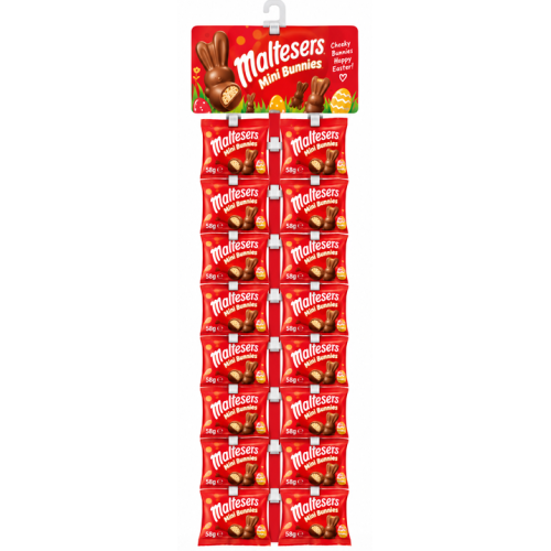 Mars Malteser Mini Bunnies Clipstrip 2x12