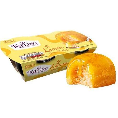 Mr Kipling Lemon Sponge Puddings