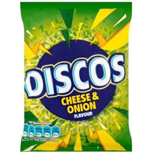 Walkers Discos Standard - Cheese & Onion