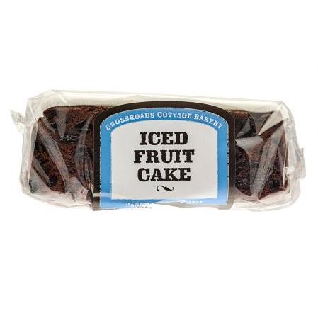 Iced Fruit Christmas Cake