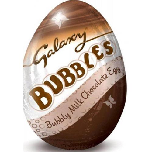 Galaxy Bubbles Filled Egg