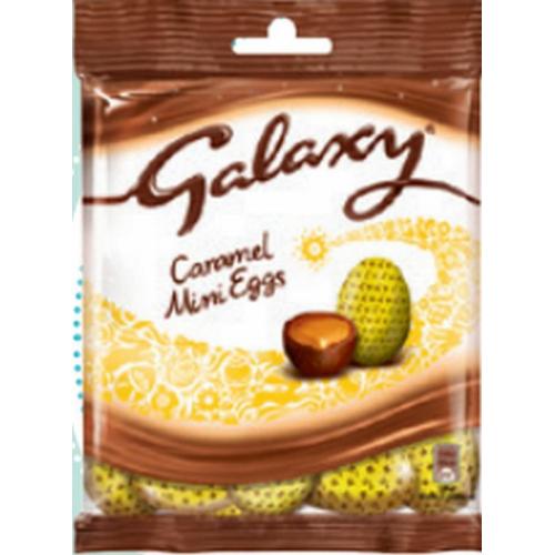 Galaxy Chocolate Caramel Mini Eggs Bag