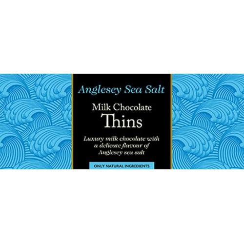 Milk Chocolate & Anglesey Sea Salt Thins