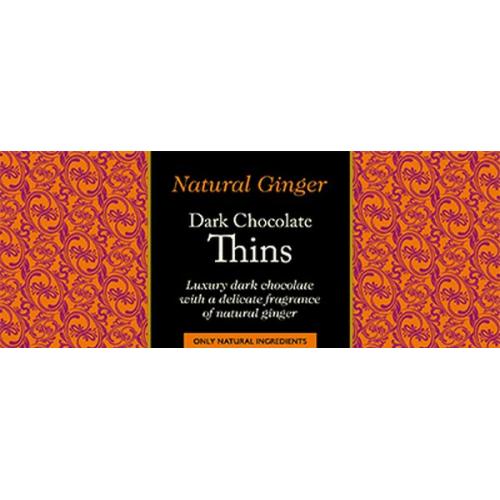 Dark Chocolate & Ginger Thins