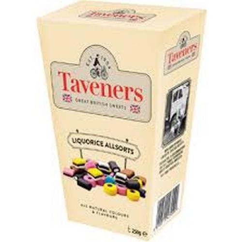 Taveners Liquorice Allsorts Carton