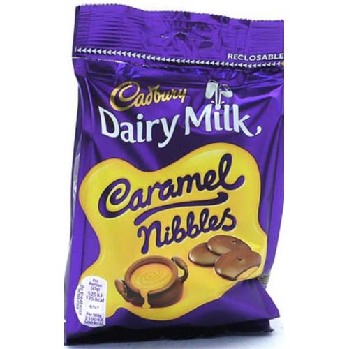Cadbury Caramel Nibble Bags