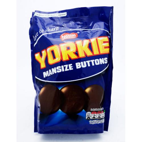 Yorkie Buttons Share Bag