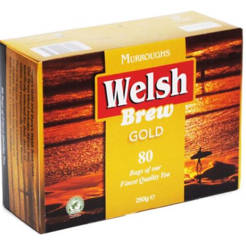 Welsh Brew Gold 80 Tea Bags