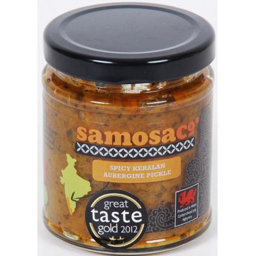 Hot Keralan Aubergine Pickle