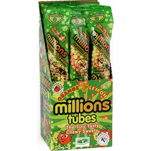 Millions Tubes Orange & Lemon 12 x