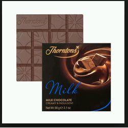 Thorntons 61931 Milk Chocolate Block 12 x