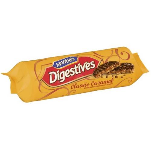Cakes McVities Digestives Caramel Slices