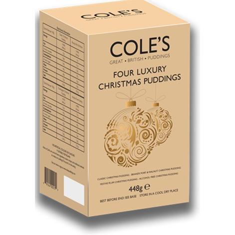 Cole's Christmas Selection Pudding