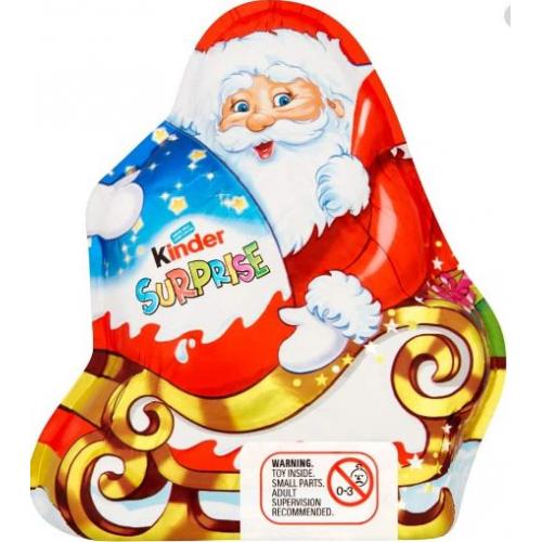 Kinder Santa With Kinder Surprise
