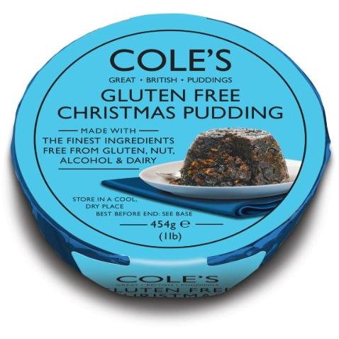 Cole's Gluten, Nut and Alcohol Free Christmas Pudding