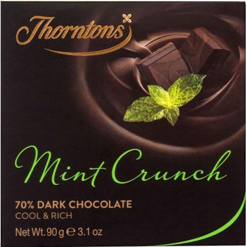 Thorntons Mint Chocolate  Block