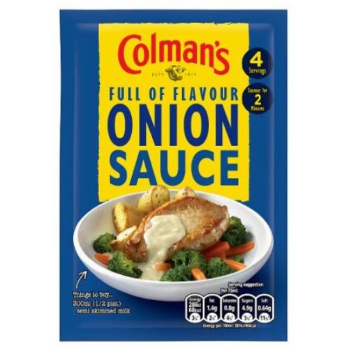 Colmans Sachet Onion Sauce