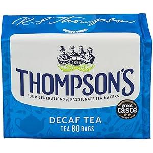 Thompsons Decaf Tea 16 x 80's