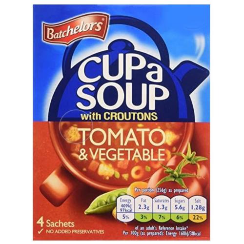 Batchelors Cupa Soup Tomato & Vegetable