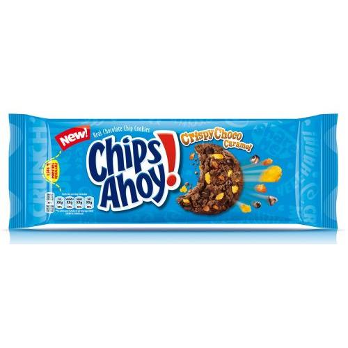 Crispy Chocolate Caramel Cookie