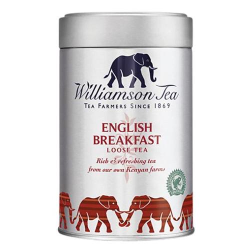 Williamson Tea Cylinder English Breakfast Loose Tea