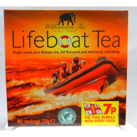 Williamson Tea Lifeboat Tea 80 Teabags