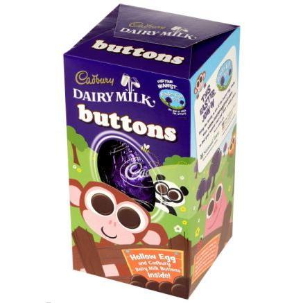 Cadbury Dairy Milk Buttons Egg Medium