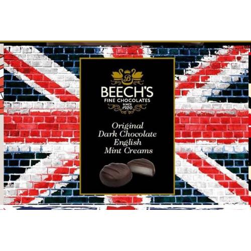 Beechs British Flag Dk Choc English Mint Cream