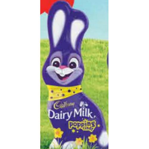 Dairy Milk Hollow Popping Candy Bunny