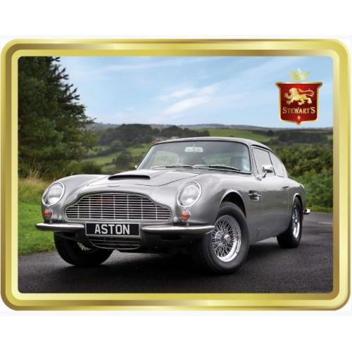 Stewarts Tins Shortbread - 1960s Silver Classic 6 x