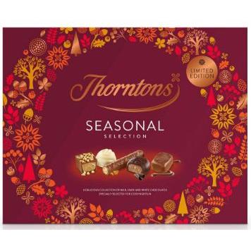 Thorntons Seasonal Selection Box 6 x 278g (Red Box)