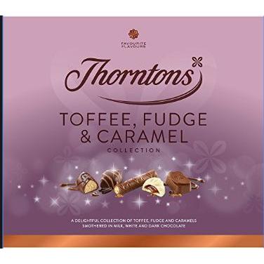 Thorntons Toffee, Fudge & Caramel 6 x 252g