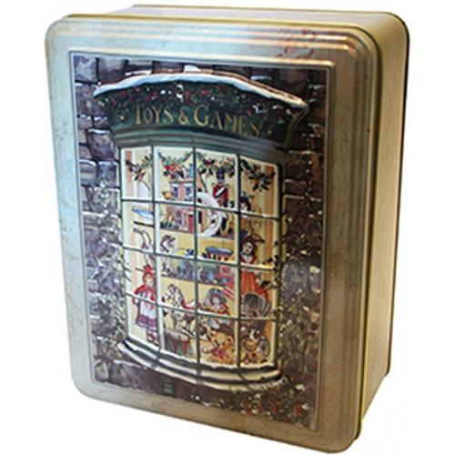 Embossed Toys & Games Tin