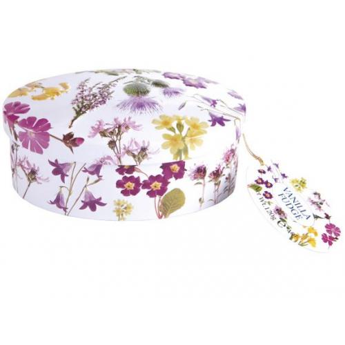 Gardiners Scottish Wild Flower Vanilla Fudge Tin
