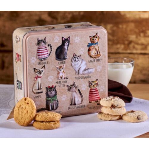 Grandma Wild's Embossed Cats in Jumpers Tin