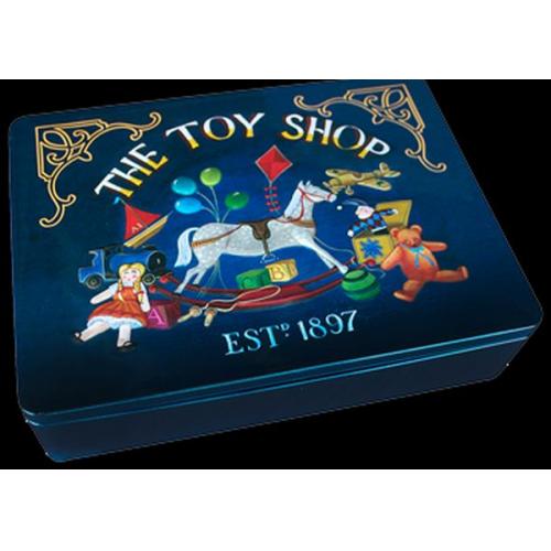 Grandma Wilds Embossed Square Rocking Horse Tin