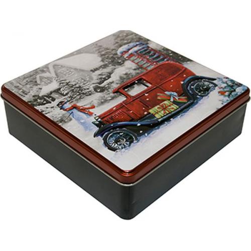 Grandma Wilds Embossed Vintage Van & Telephone Box Tin