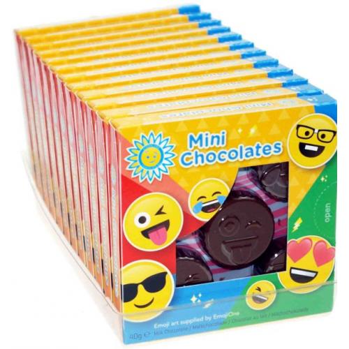 Steenland Emoji Mini Chocolate Shapes