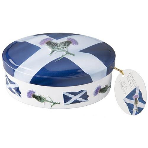 Gardiners Saltire Vanilla Fudge Tin