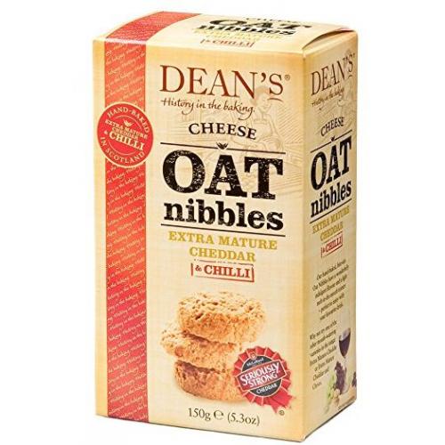 Cheddar & Chili Cheese Oat Nibbles