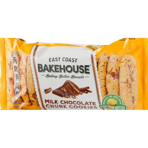 ECB Chocolate Enrobed Milk Chocolate Chunk Cookies