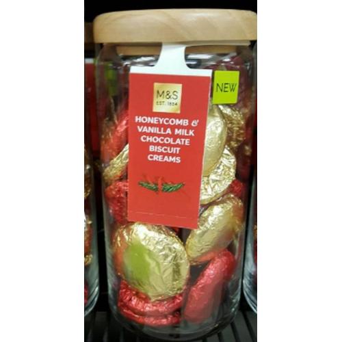 Honeycomb and Vanilla Biscuits