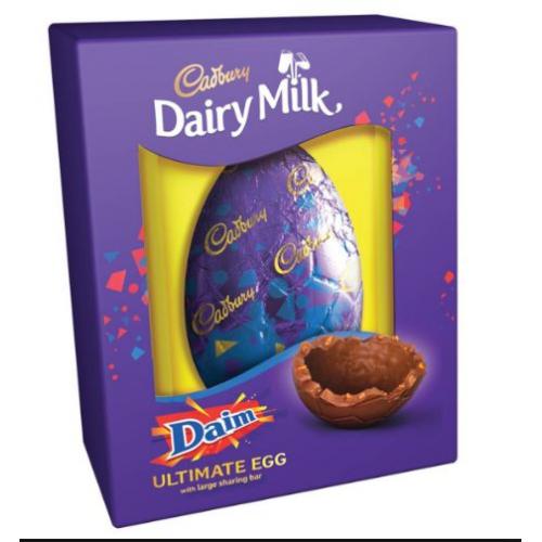 Cadbury Dairy Milk Daim Giant Egg