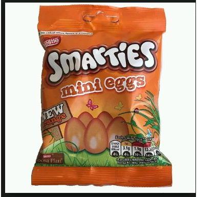 Nestle Smarties Orange Mini Eggs Bag 12 x